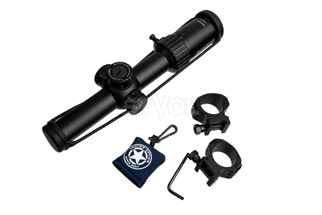 Приціл оптичний Vector Optics Taurus 1-6X24 (30 мм) illum. SFP фото 6