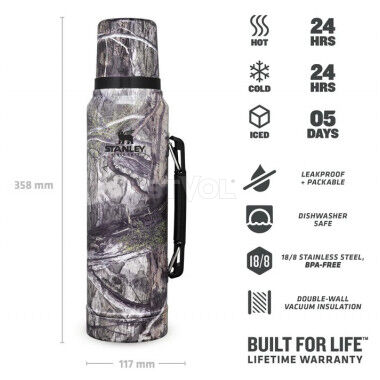 Термос Legendary Classic Country DNA Mossy Oak 1 л фото 3