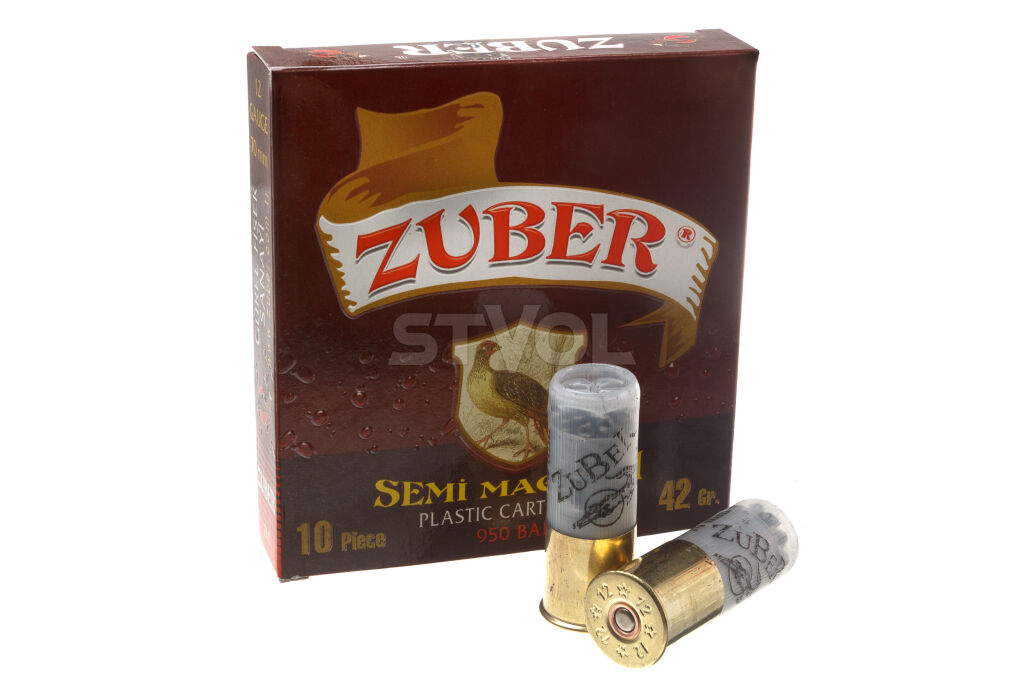 Патрон охотничий Zuber k.12/23/70, №3, 42 г