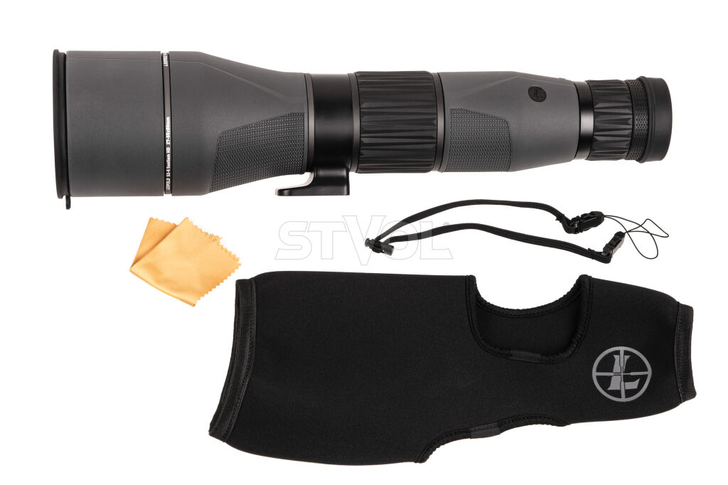 Труба подзорная Leupold SX-5 Santiam 27-55x80 прямая тёмно-серая Фото 8