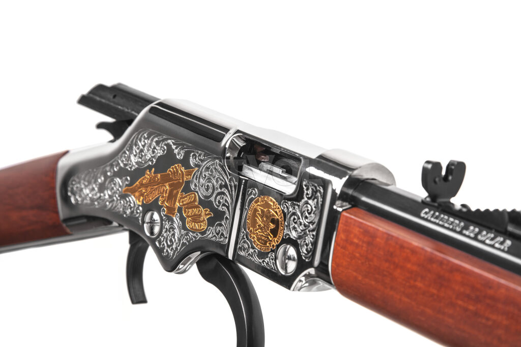Карабін нарізний  H004SAT Henry Golden Boy кал.22LR Second Amendment Tribute Edition фото 4