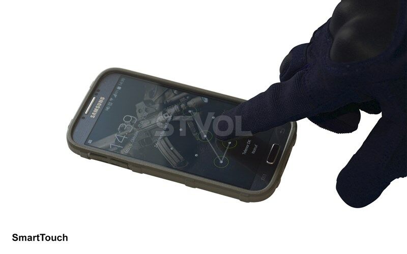 Перчатки Wiley X з натуральної або копозиційної шкіри G750SM APX SmartTouch Black Size S фото 2