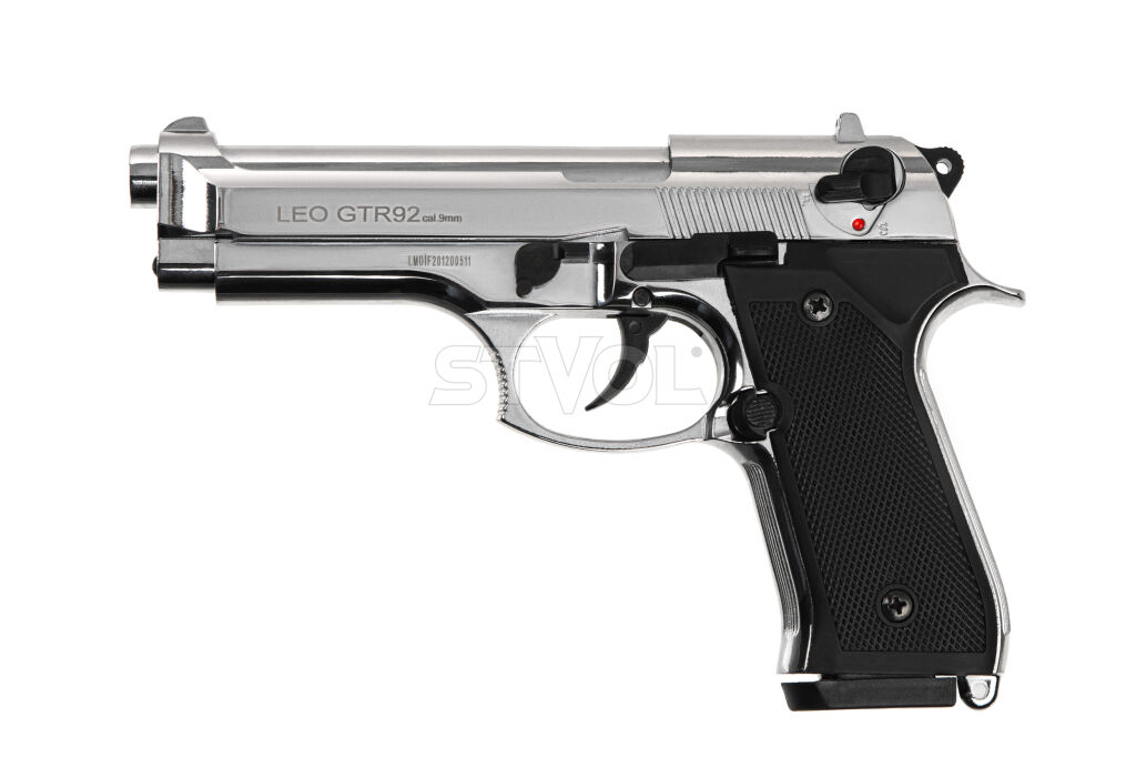 Пістолет сигнальний Carrera Arms "Leo" GTR92 Shiny Chrome фото