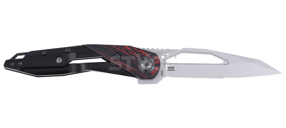 Ніж CRKT "Nucleus Red & Black" фото 3