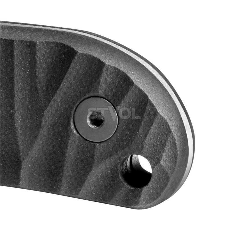 Нож Tb Outdoor "Commandeur", Alenox, G10, чёрный, кайдексные ножны Фото 4
