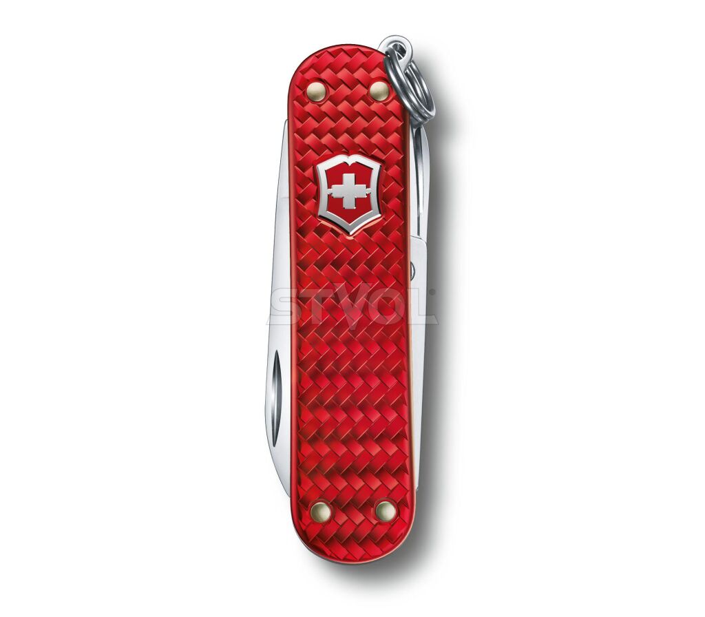 Ніж Victorinox Classic SD Precious Alox Iconic Red фото 2
