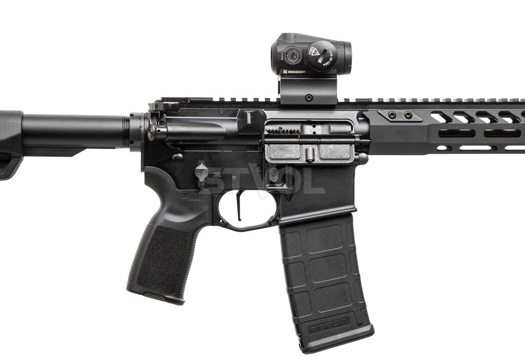 Карабін нарізний Sig Sauer M400-FORGE, 223 REM, 16", SEMI, ROMEO-MSR GEN II, TELE STOCK, AL MLOK HG, (1) 30RD MAG, BLK фото 3