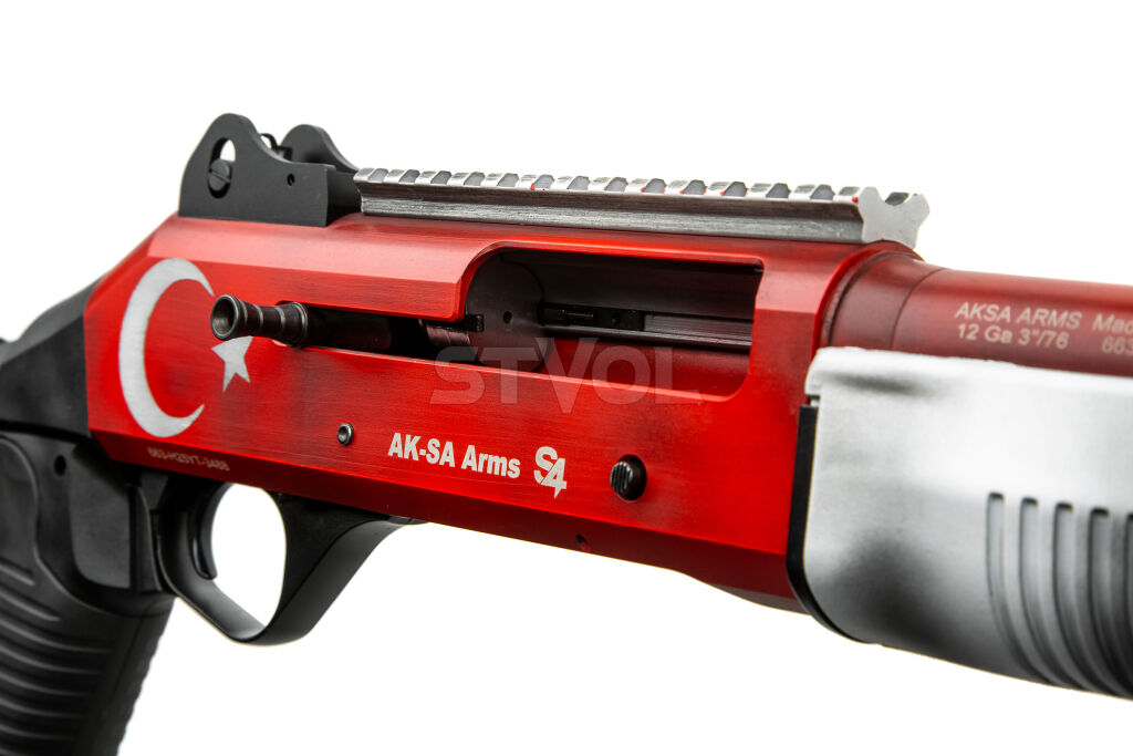 Ружьё охотничье AKSA ARMS S4 FX-13 TR Flag  кал. 12 18.5" Фото 6
