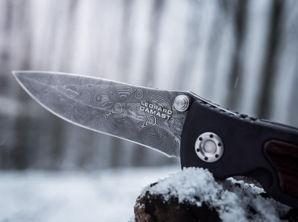 Нож Boker "Leopard Damast II" Фото 4