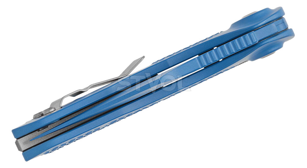 Ніж Microtech Stitch S/E Standard Cerakote blue bead blast hardware фото 5