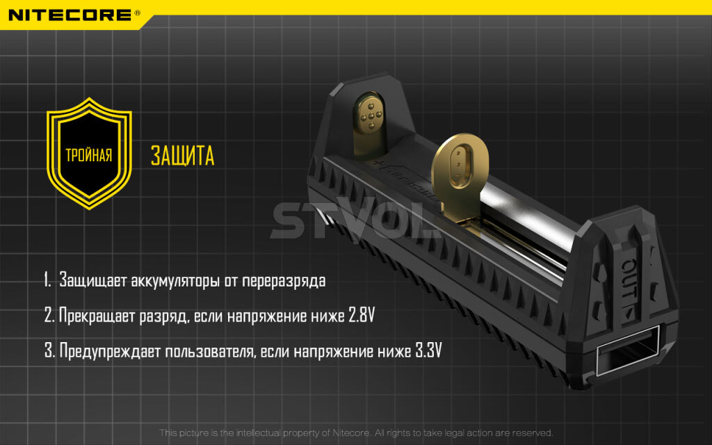 Зарядний пристрій 2 в 1 + Power Bank Nitecore F1 фото 12