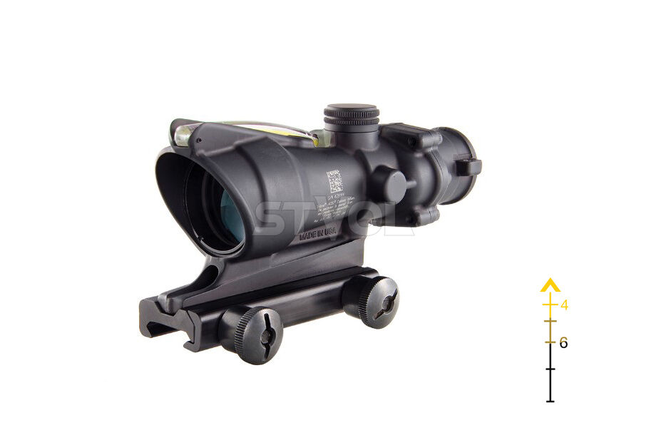 Приціл оптичний TRIJICON ACOG 4x32 BAC Dual illum Amber Chevron .223/5.56 BDC фото