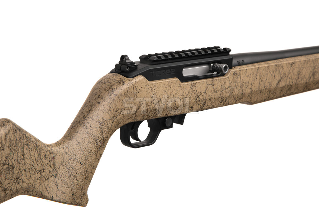 Карабін нарізний Smith&Wesson T/CR22® Blued/FDE w/Black Grit Finish фото 4