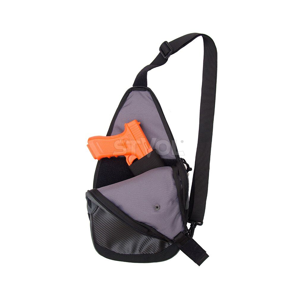 Сумка-слингер DANAPER VELOX Black-Gray Фото 3