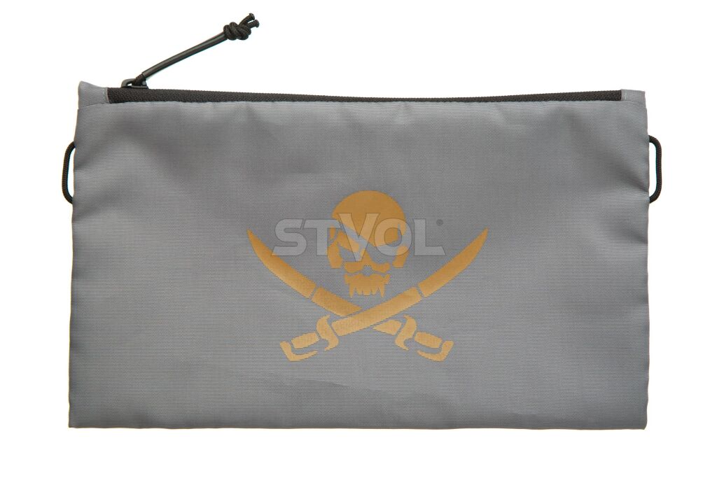 Подсумок GearLab GPocket 23x14cm, grey, принт jroger
