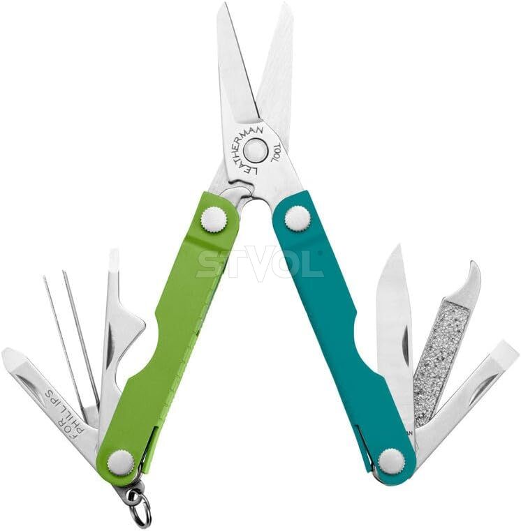 Мультиінструмент Leatherman Micra Teal Twist фото