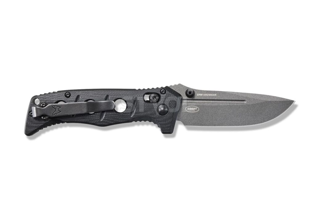 Ніж Benchmade "Sibert Mini Adamas", чорний фото 4