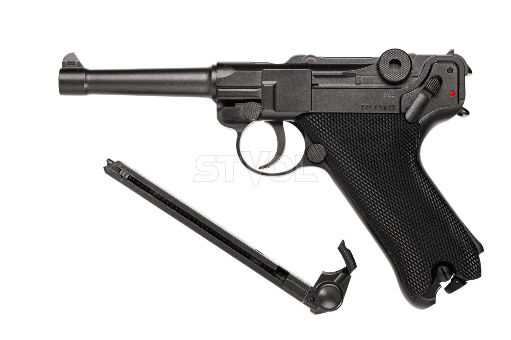 Пневматический пистолет Umarex Legends Luger P08  кал. 4,5 мм Фото 3