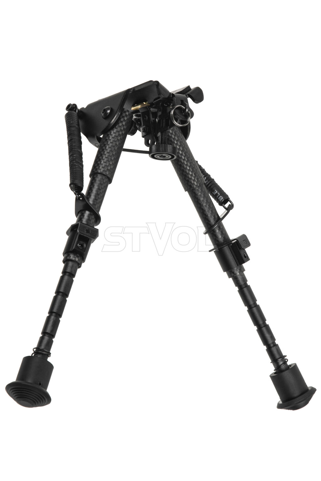 Сошки Vector Optics 155-230 мм на антабку. Карбоновое волокно, подпружиненые Фото 2