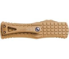 Нож Microtech Hera D/E OTF signature, frag, cerakote, RAL-8000 Фото 2