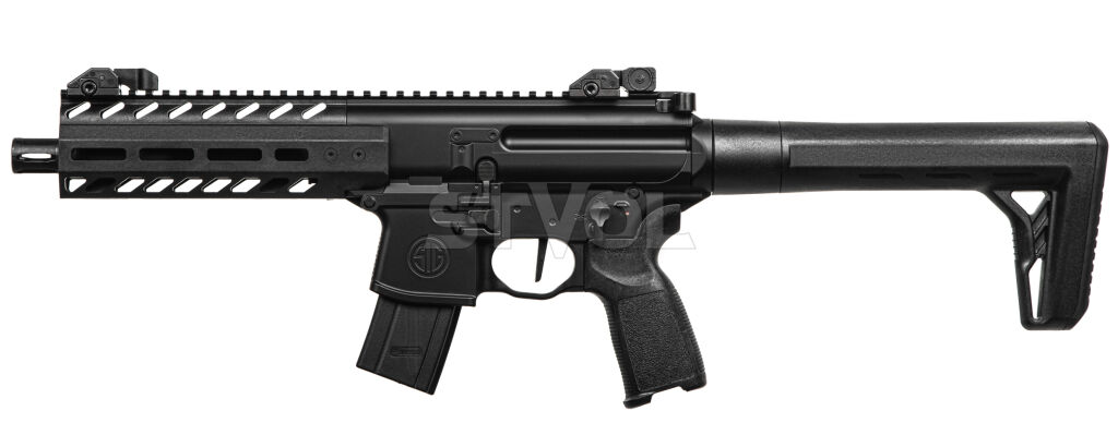 Гвинтівка пневматична Sig Sauer MPX GEN II кал.177 чорна фото