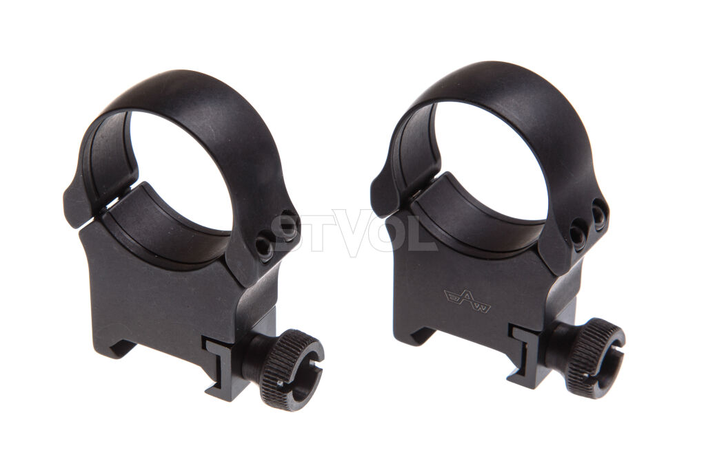 Кільця APEL Ø 30 mm Mod.138, ВН - 18,0 мм (дюралюміній) фото 2