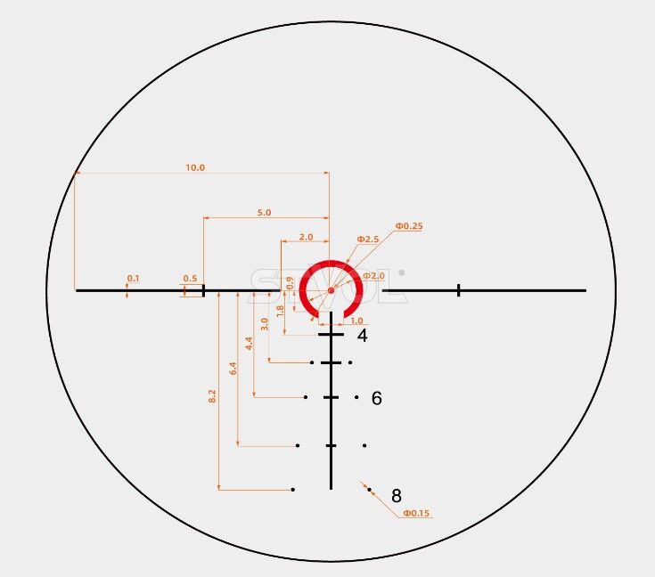 Прицел оптический Vector Optics Tauron 1-6x24 (30mm) HD illum. SFP VTC-SMIL Фото 2