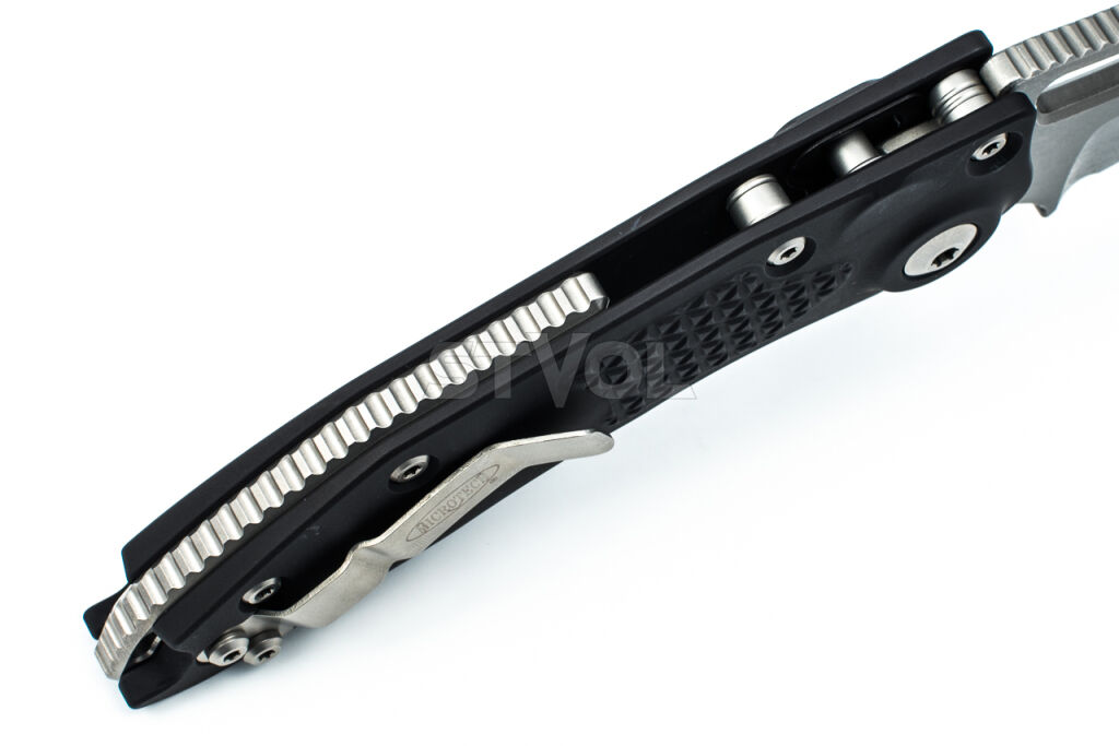 Ніж Microtech Stitch S/E Stonewash Standard Black фото 4