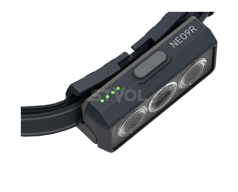 Налобний ліхтар LedLenser NEO 9R Black, заряджається, 1200/600/200/20 фото 2