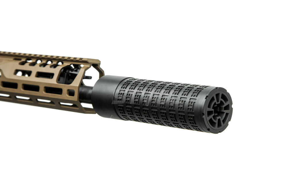 Карабін мисливский MCXS 223 REM, SBR, 11.5IN, IR CERAKOTE, FDE, MLOK, з глушником Sofie TAC фото 4