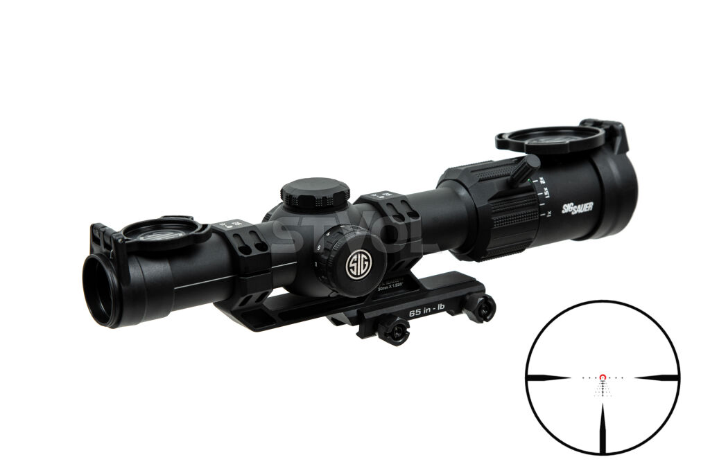 Прицел оптический SIG Optics TANGO MSR 1-8X24MM, 30MM, SFP. Сетка MSR BDC8 с подсветкой