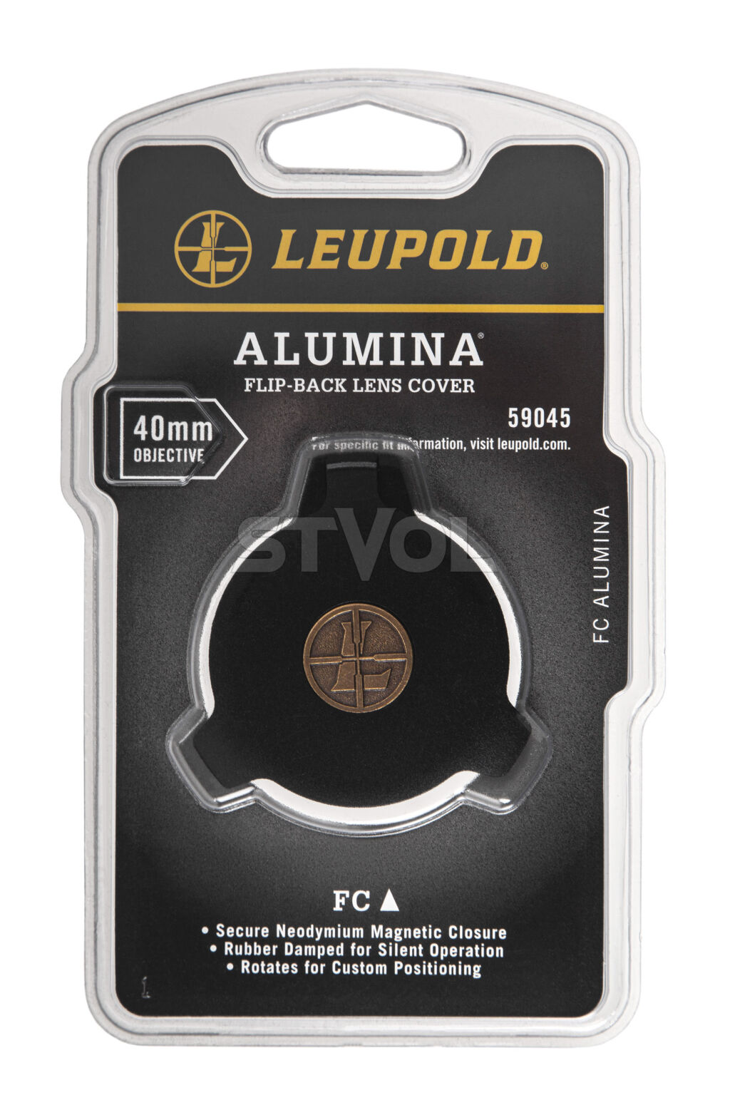 Кришка для прицілу Leupold Alumina Flip Black 40mm фото