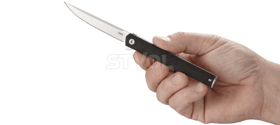 Ніж CRKT "CEO", фліпер, чорний фото 8
