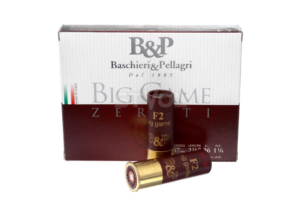 Набої мисливські B&P BIG GAME ZERATI к.12/20/67  №3/0, 36г фото