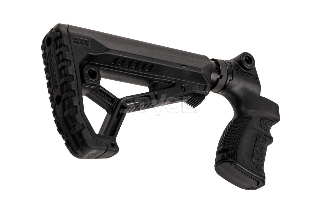 Приклад з пістолетним руків'ям FAB для Mossberg 500/590, Maverick 88, чорний фото 3