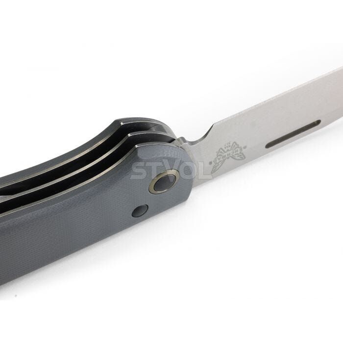 Нож Benchmade "Weekender", 2 клинка, серый Фото 11