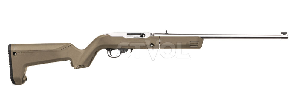 11100FDE Карабін мисливський RUGER "K10/22-TD" Synthetic, Stainless Steel 22LR Backpacker FDE фото