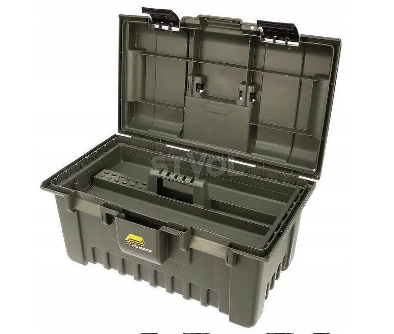178100 Ящик Plano Shooters Case XL, з підставкою для зброї, зелений фото 4