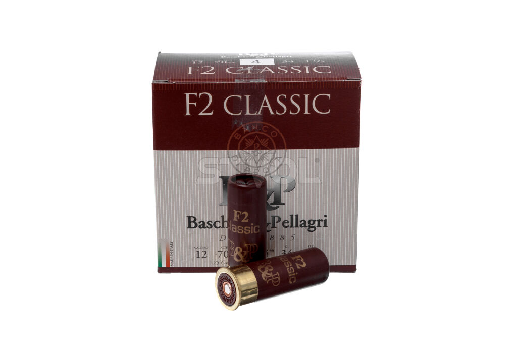 Патрон охотничий B&P F2 CLASSIC  к.12/12/70  №4, 34 г