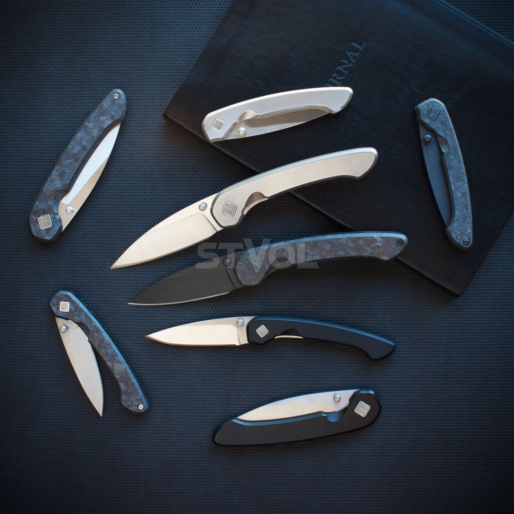 Ніж Ocaso "Seaton", Large, Carbon Fiber, Black фото 5