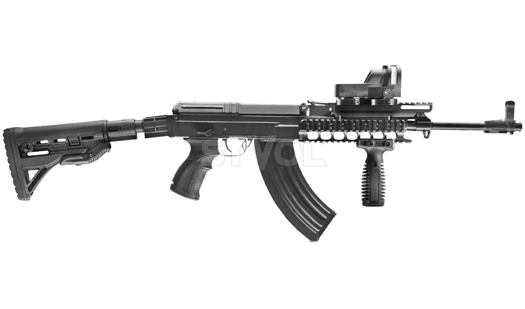 Приклад  FAB для AR-15 с амортизатором Фото 2