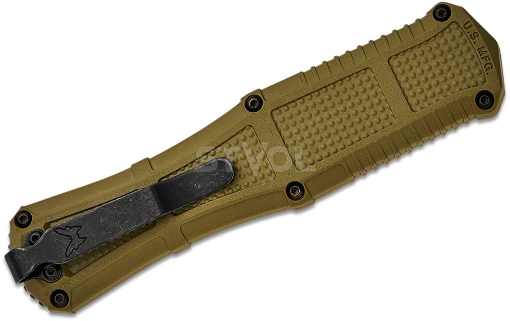 Нож Benchmade "Claymore" OTF Auto, зеленый Фото 4