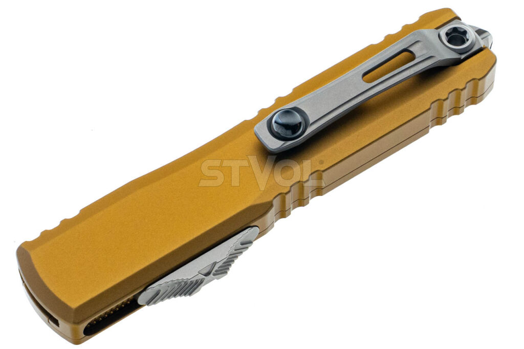 Нож Microtech Ultratech Gen IV OTF S/E Stonewash Standard Tan Фото 5