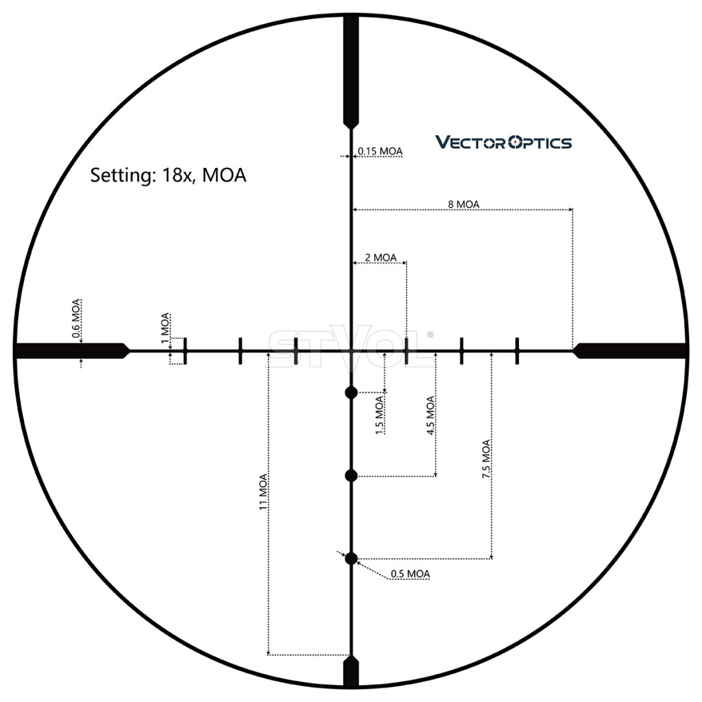 Приціл оптичний Vector Optics Matiz 6-18x44 (25,4 мм) SFP фото 6