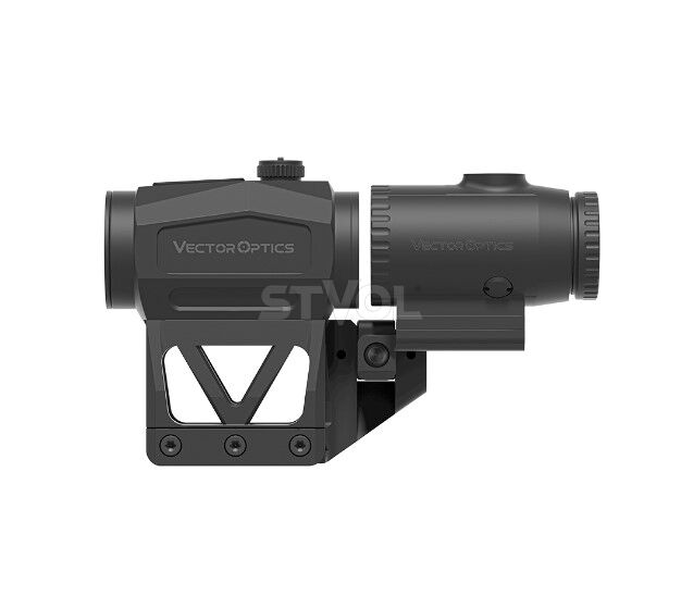 Комплект Vector Optics Scrapper 1x29 MRT + збільшувач Paragon 3x18 з інтегрованим кріпленням фото 7
