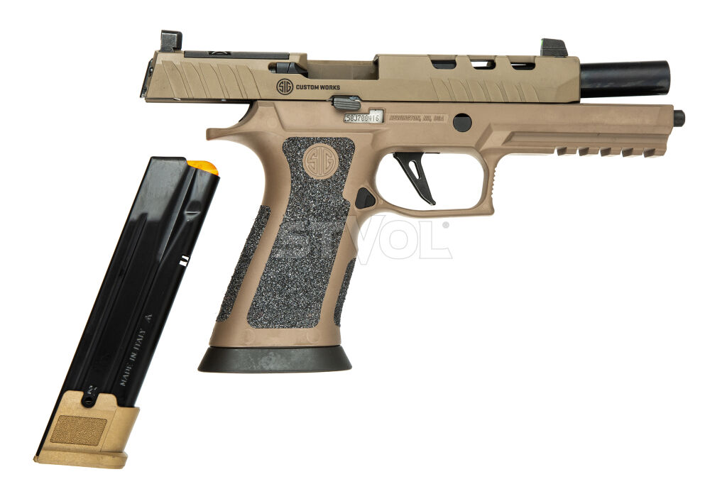 Пістолет спортивний Sig Sauer P320 9MM, 5IN, DH3, COYOTE, (3) 21RD STEEL MAG, RAIL фото 6