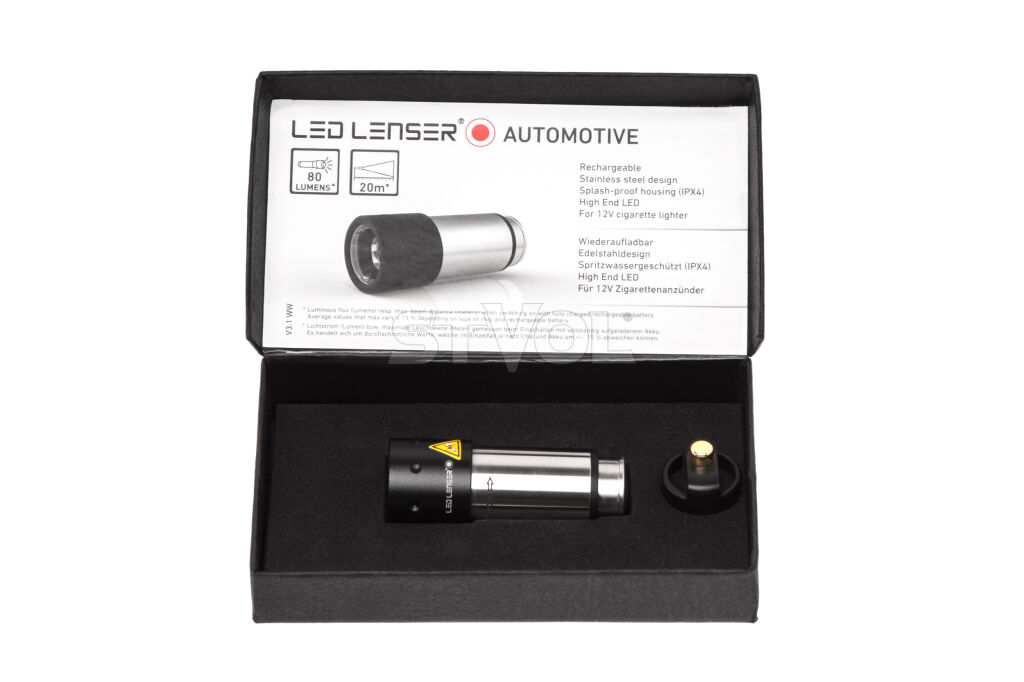 Фонарь LedLenser Automotive Silver\Black (заряжаемый) Фото 11