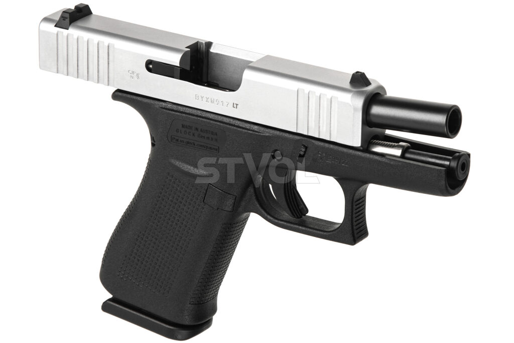 Спортивный пистолет Glock 43X 9мм (9х19) SILVER Фото 5