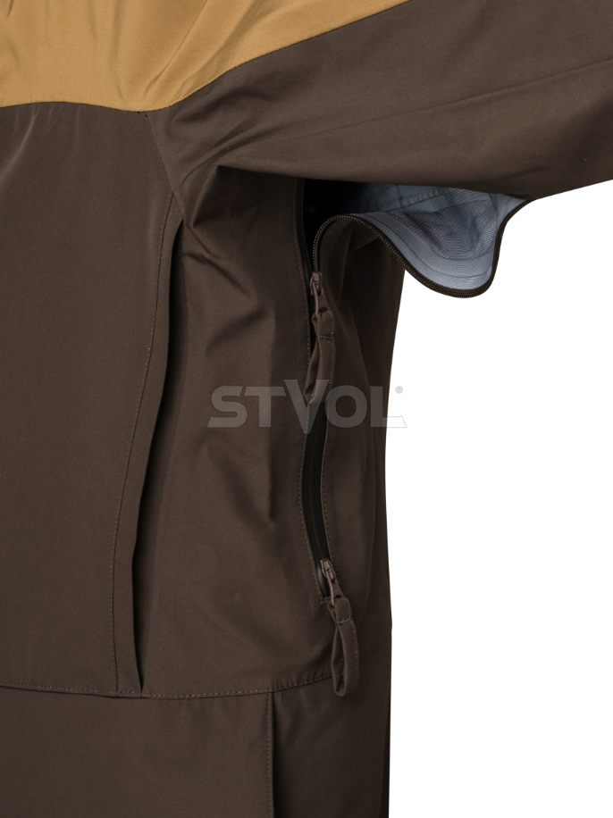 GU615-T2510-08D1 Куртка мужская Suprema 3L  "Beretta" p.3XL (Brown Bark & Otter) фото 2