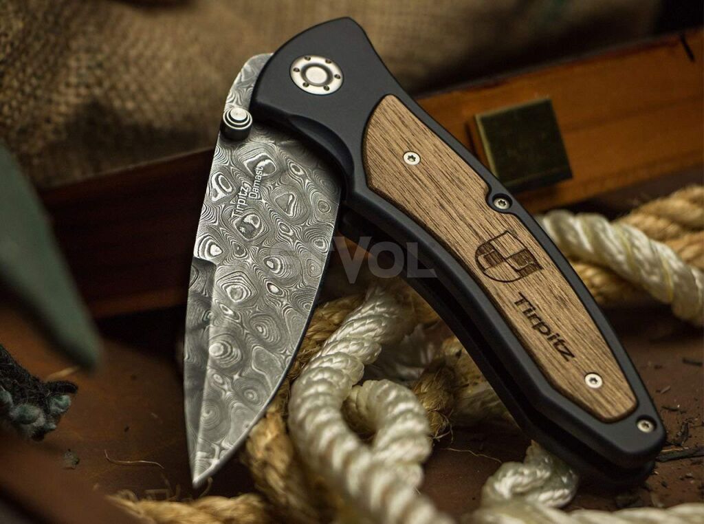 Нож Boker "Tirpitz Damast" Фото 2